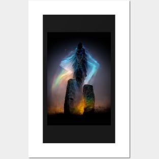 Shaman and Standing stones Posters and Art